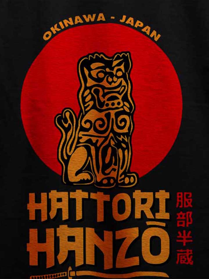 hattori-hanzo-logo-t-shirt schwarz 4