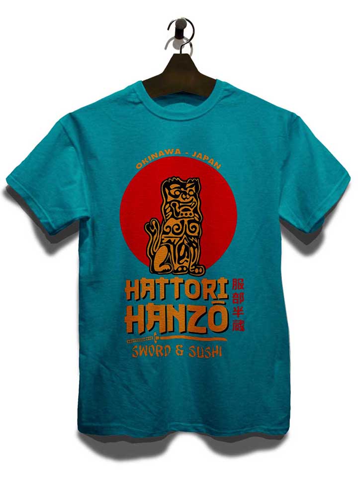 hattori-hanzo-logo-t-shirt tuerkis 3