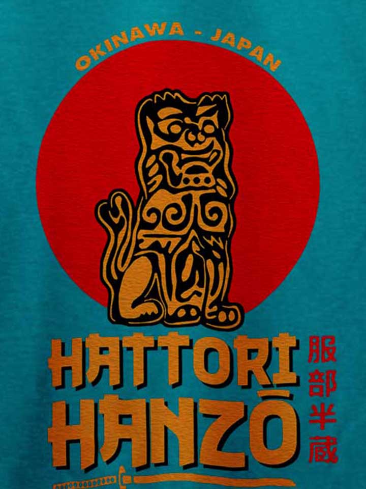 hattori-hanzo-logo-t-shirt tuerkis 4