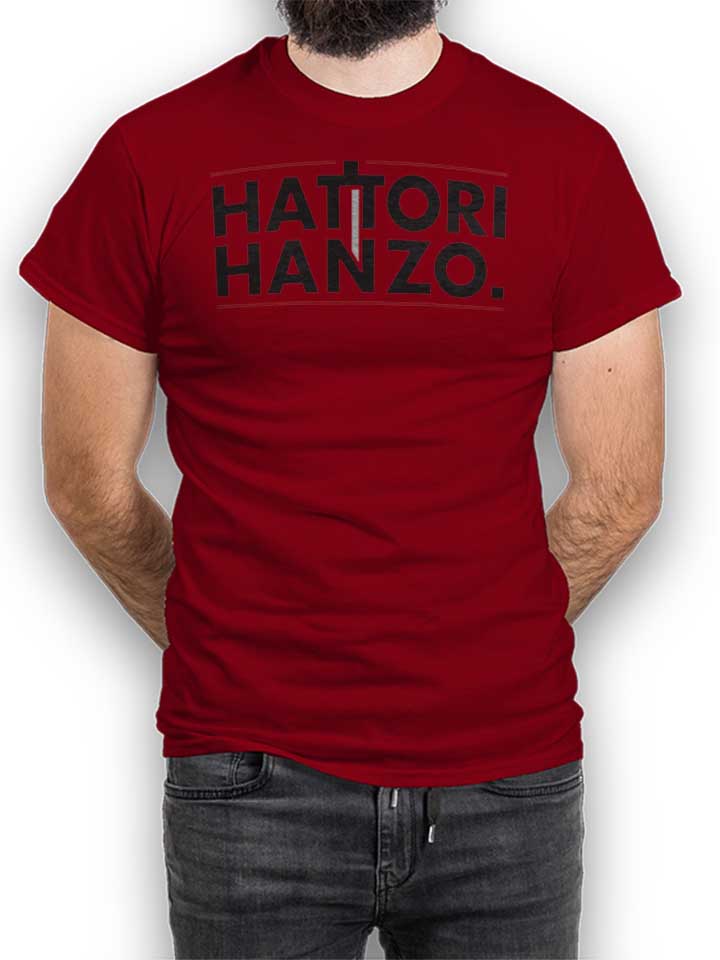 hattori-hanzo-t-shirt bordeaux 1