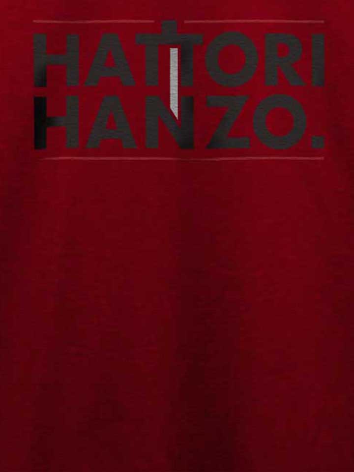 hattori-hanzo-t-shirt bordeaux 4