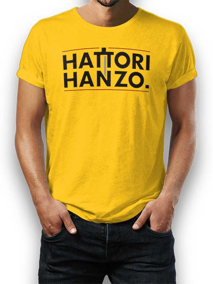 Hattori Hanzo Camiseta amarillo L