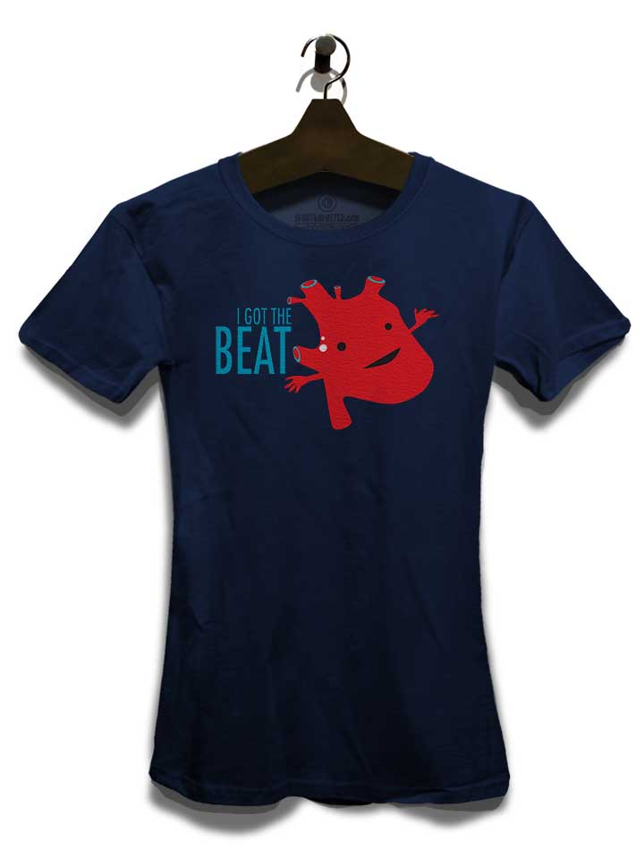 heart-got-the-beat-damen-t-shirt dunkelblau 3