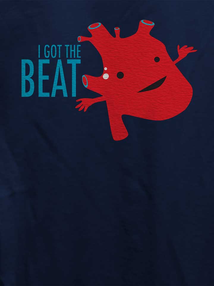heart-got-the-beat-damen-t-shirt dunkelblau 4