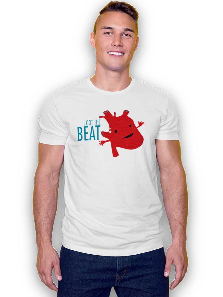 heart-got-the-beat-t-shirt weiss 2