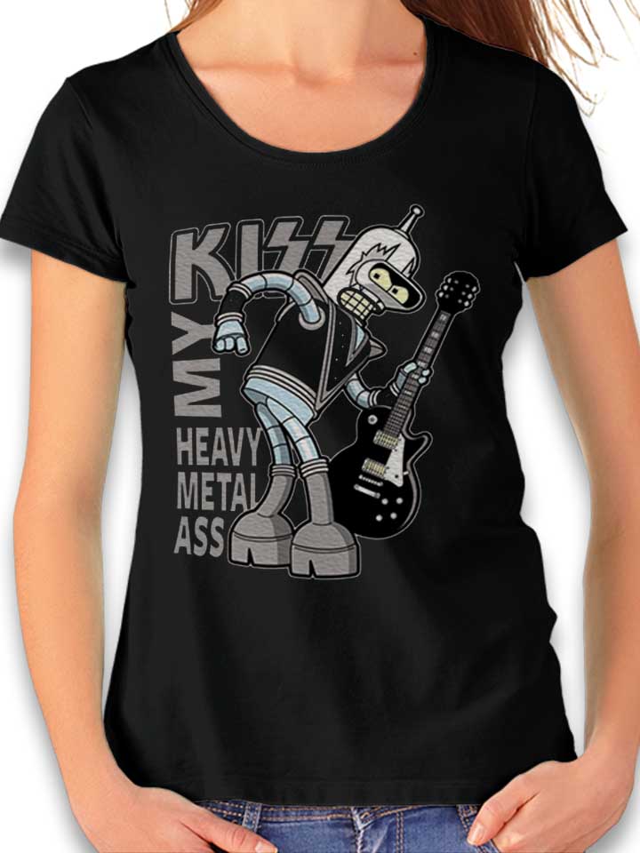 Heavy Metal Ass T-Shirt Donna nero L