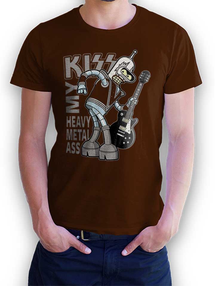 Heavy Metal Ass T-Shirt marron L