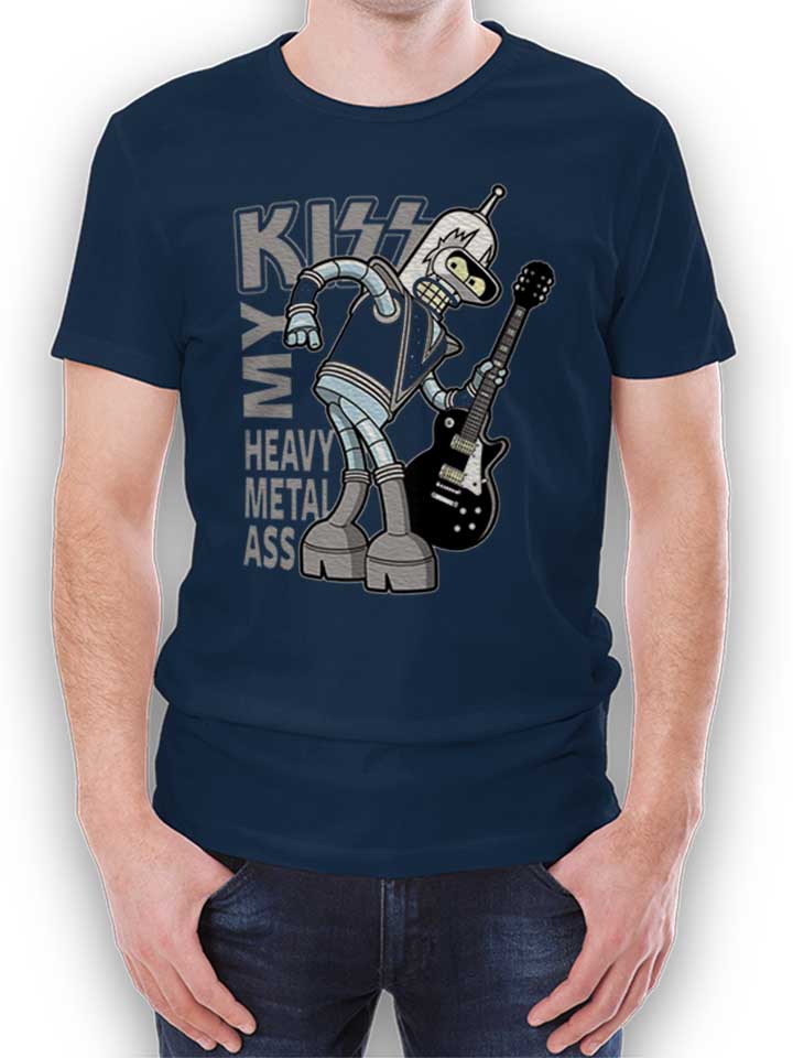Heavy Metal Ass T-Shirt dunkelblau L