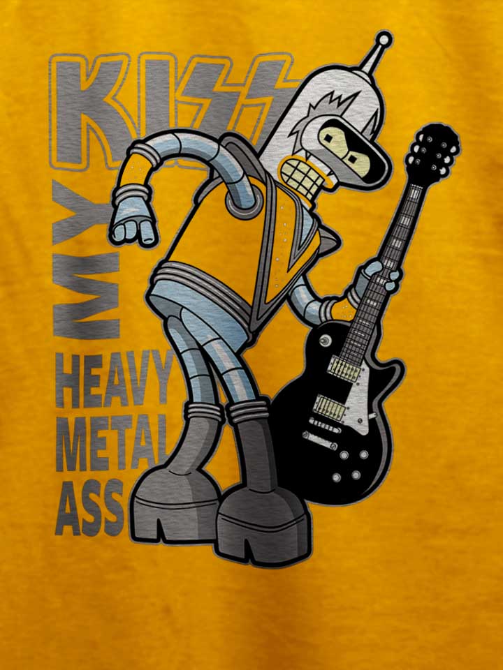 heavy-metal-ass-t-shirt gelb 4