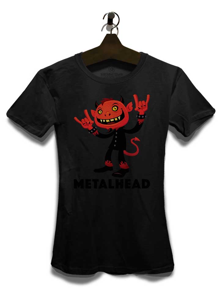 heavy-metal-devil-metalhead-damen-t-shirt schwarz 3