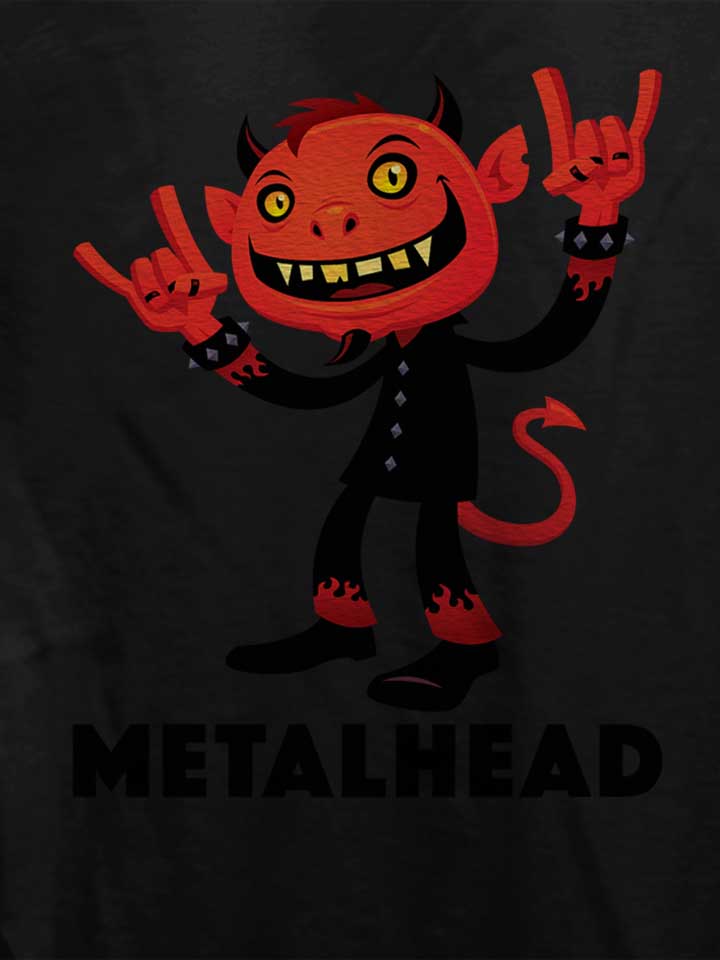 heavy-metal-devil-metalhead-damen-t-shirt schwarz 4