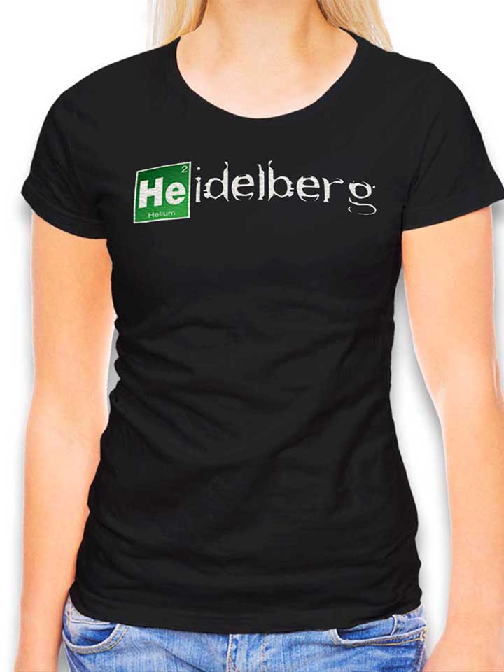 Heidelberg T-Shirt Donna nero L
