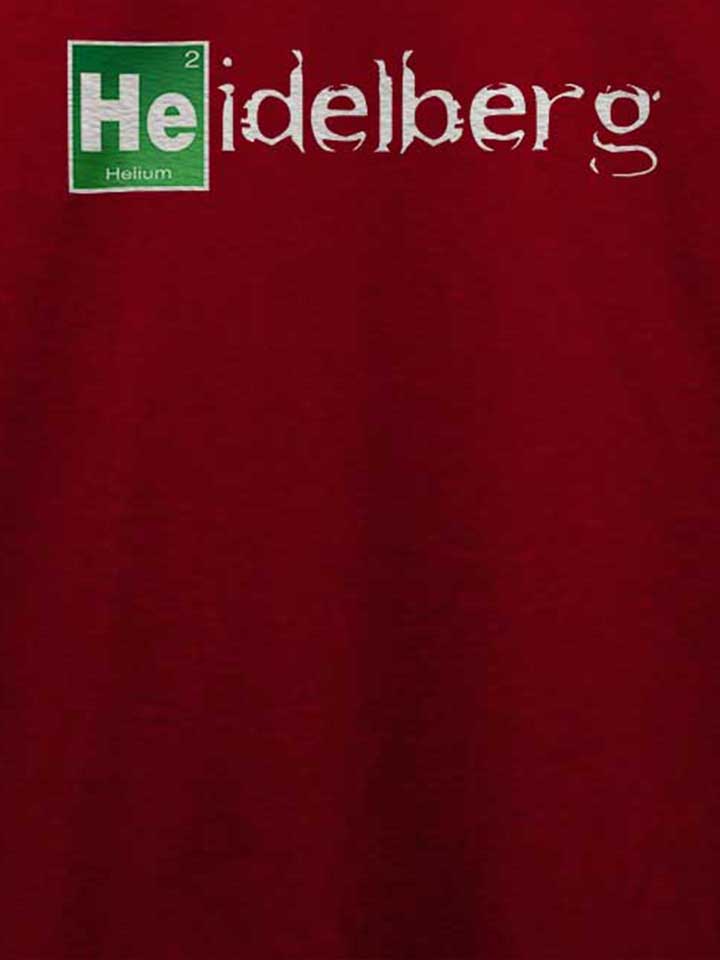 heidelberg-t-shirt bordeaux 4