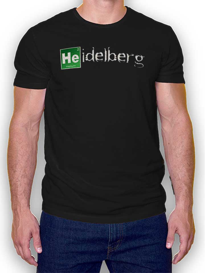 Heidelberg T-Shirt schwarz L