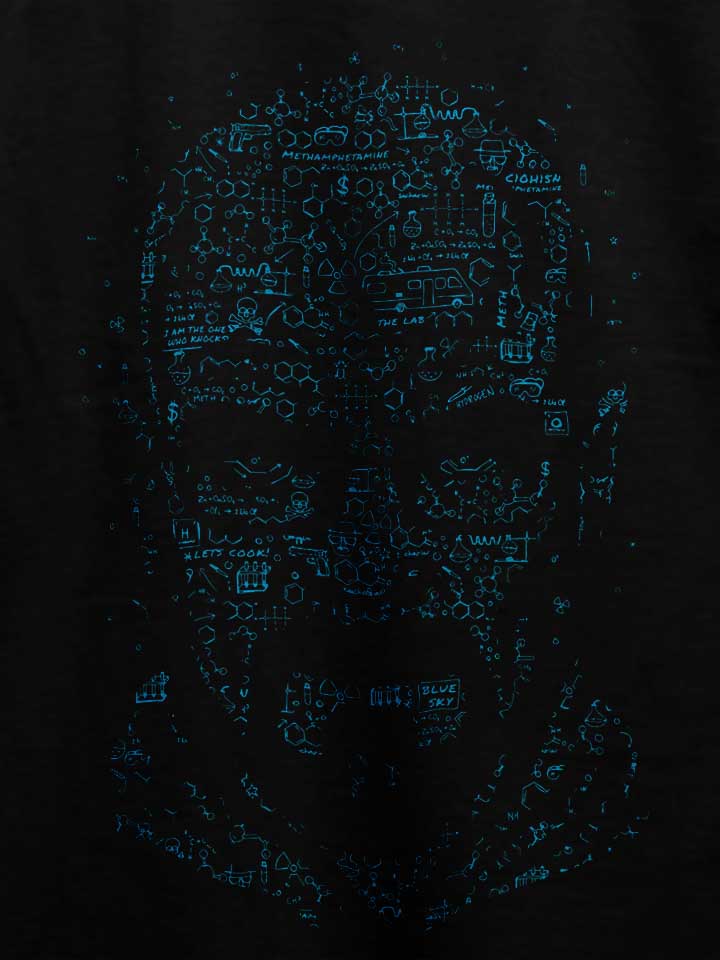 heisenberg-face-furmula-t-shirt schwarz 4