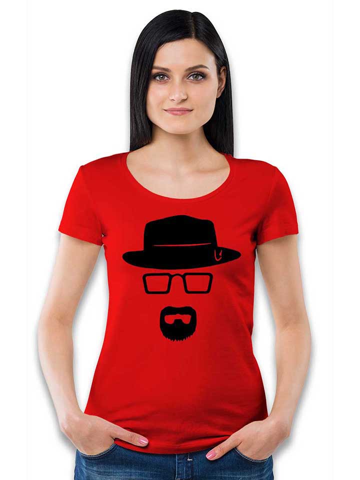 heisenberg-schablone-damen-t-shirt rot 2