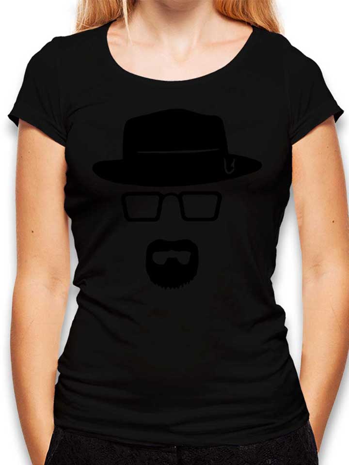 heisenberg-schablone-damen-t-shirt schwarz 1