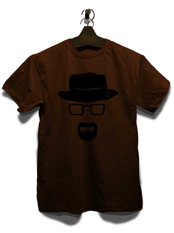 heisenberg-schablone-t-shirt braun 3