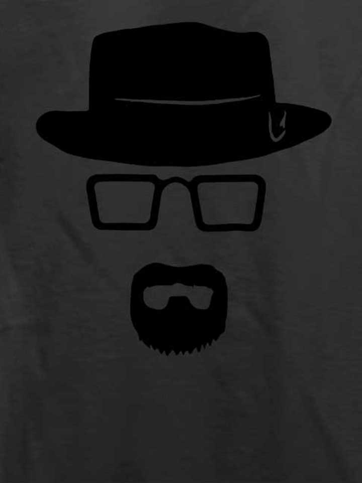 heisenberg-schablone-t-shirt dunkelgrau 4