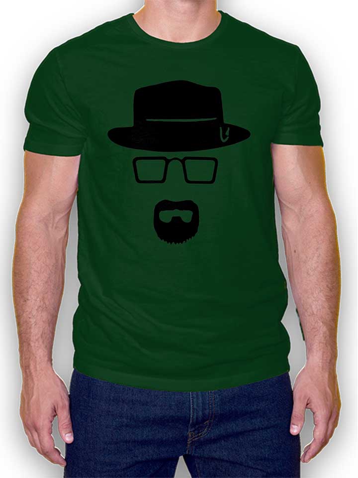 heisenberg-schablone-t-shirt dunkelgruen 1