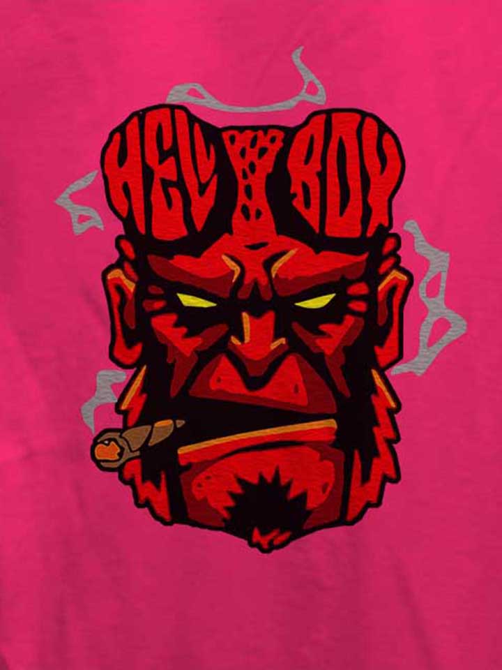 hellboy-damen-t-shirt fuchsia 4
