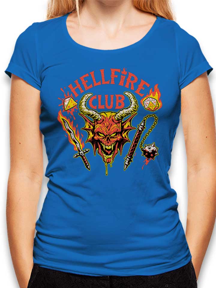 Hellfire Club Damen T-Shirt royal L