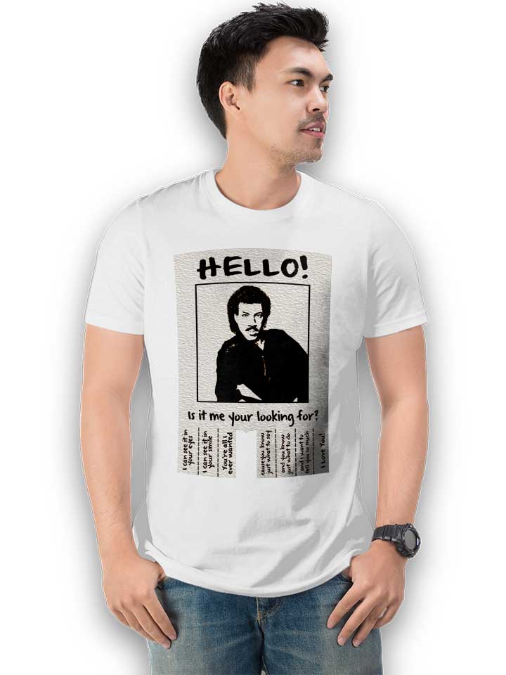 hello-is-it-me-your-looking-for-t-shirt weiss 2