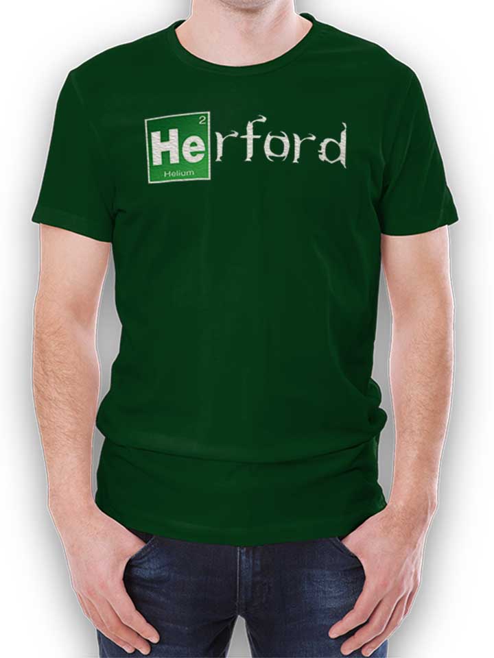 Herford T-Shirt dunkelgruen L