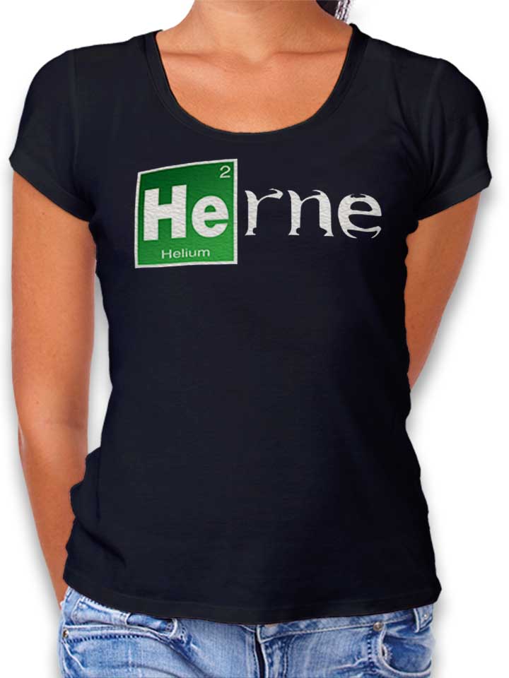 herne-damen-t-shirt schwarz 1