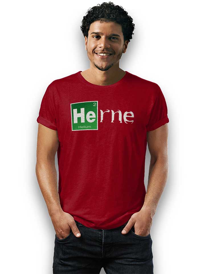 herne-t-shirt bordeaux 2