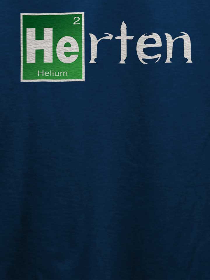herten-t-shirt dunkelblau 4