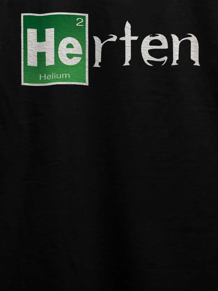 herten-t-shirt schwarz 4