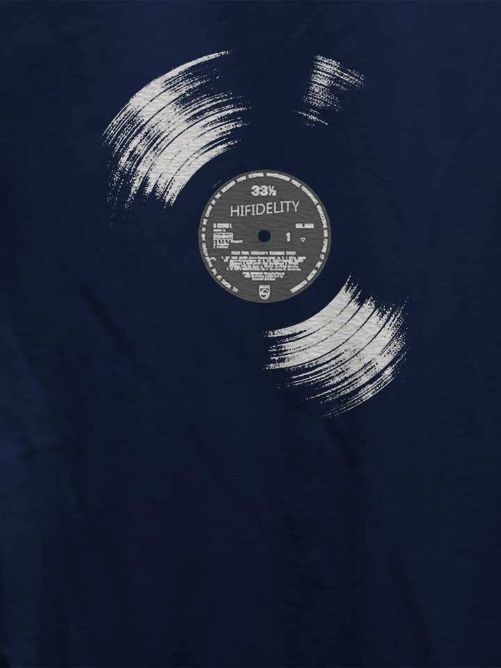 hi-fildelity-vinyl-damen-t-shirt dunkelblau 4