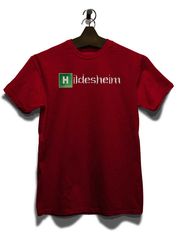 hildesheim-t-shirt bordeaux 3