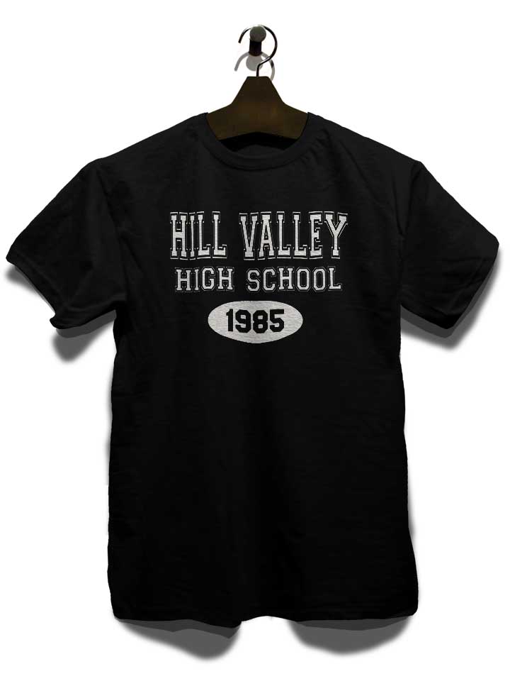 hill-valley-high-school-1985-t-shirt schwarz 3