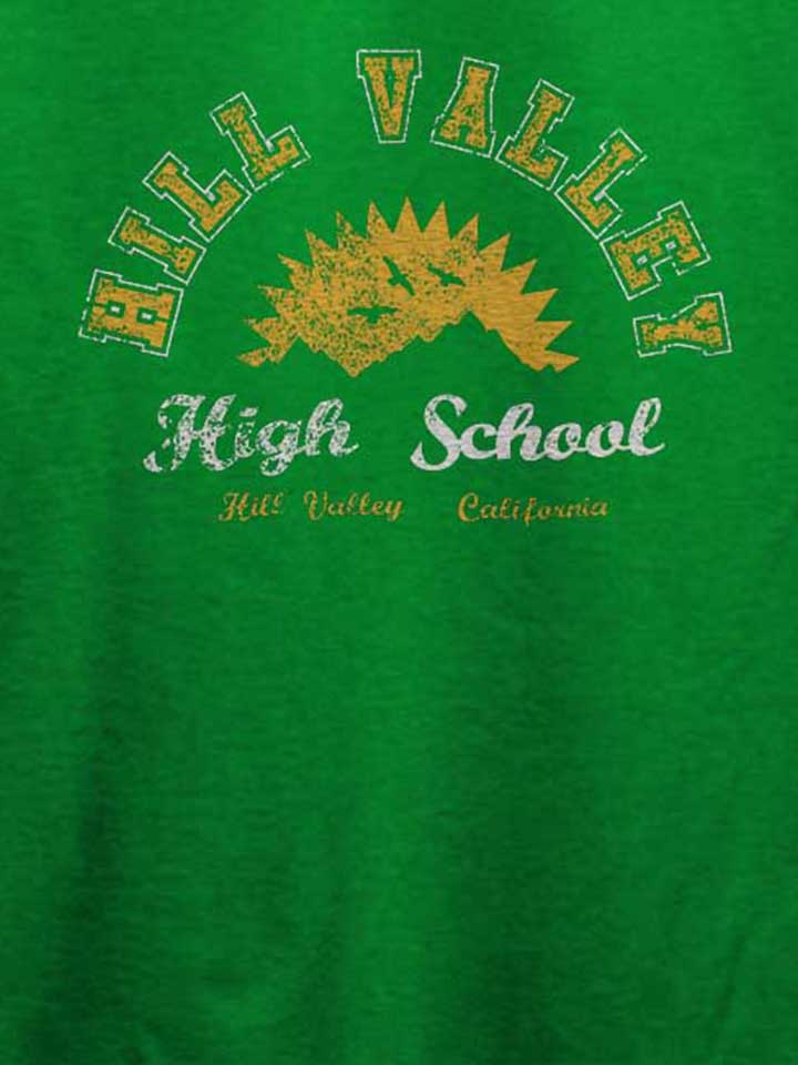 hill-valley-high-school-t-shirt gruen 4
