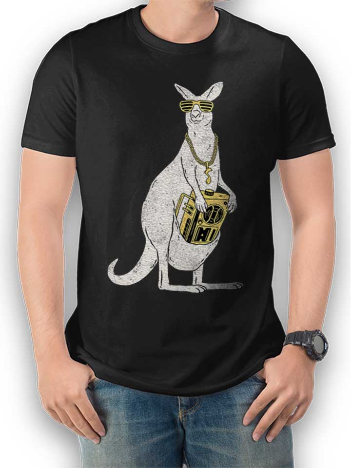 hip-hop-kangaroo-t-shirt schwarz 1