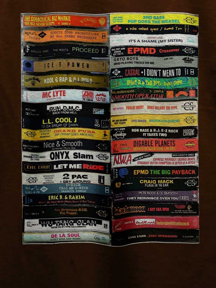 hip-hop-tapes-90s-t-shirt braun 4