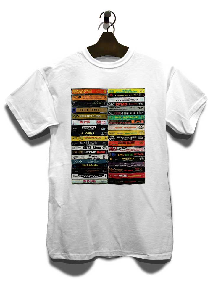 hip-hop-tapes-90s-t-shirt weiss 3