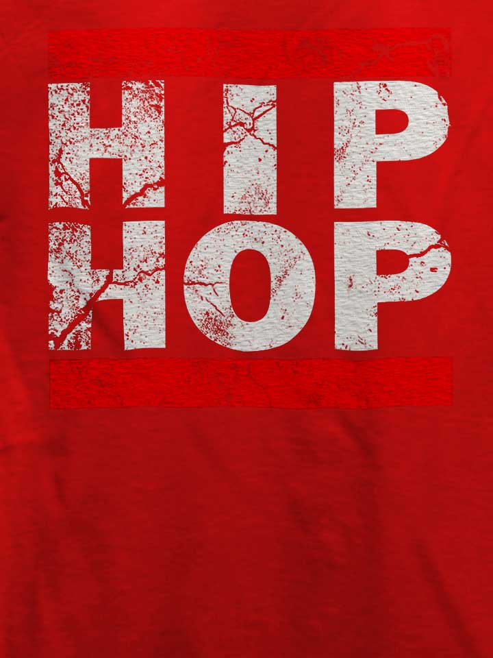 hip-hop-vintage-t-shirt rot 4