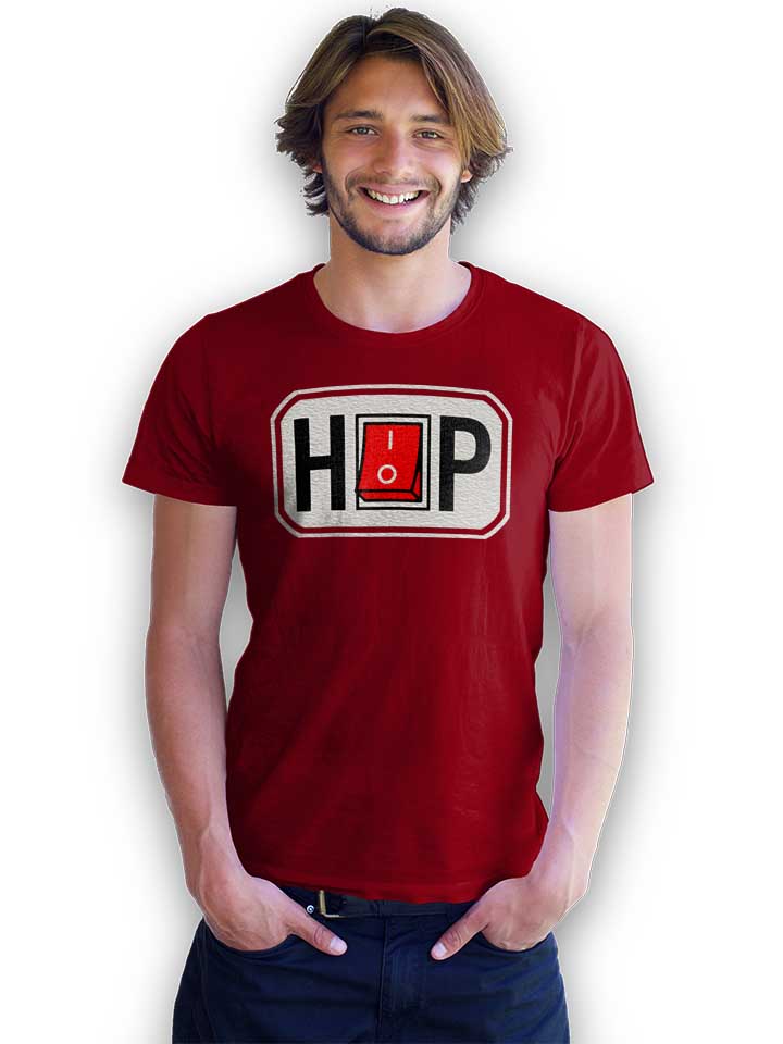 hiphop-switch-t-shirt bordeaux 2