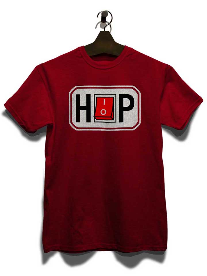 hiphop-switch-t-shirt bordeaux 3