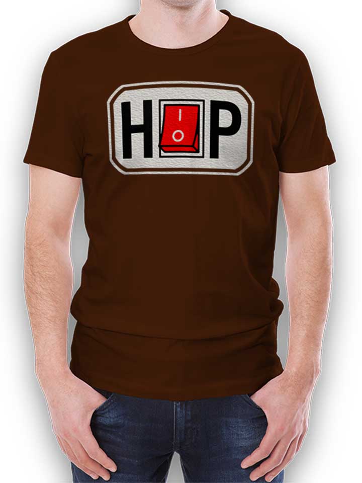 hiphop-switch-t-shirt braun 1
