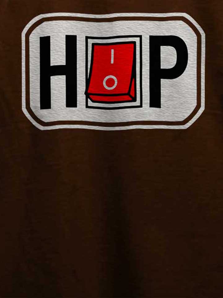 hiphop-switch-t-shirt braun 4
