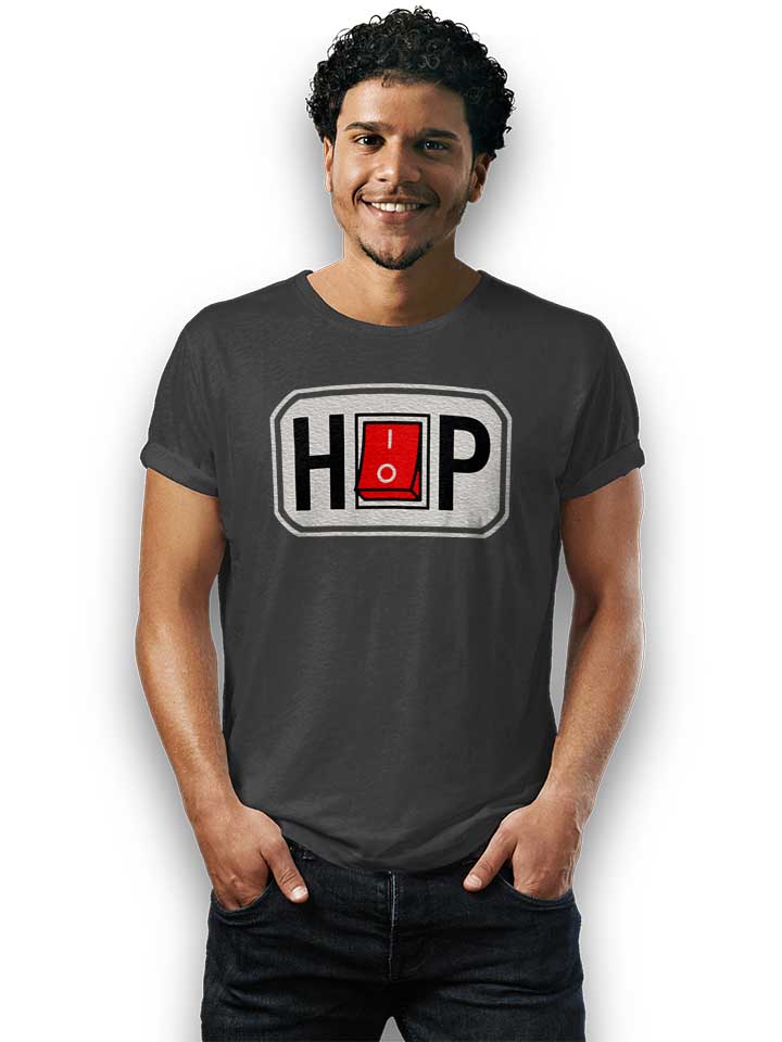 hiphop-switch-t-shirt dunkelgrau 2