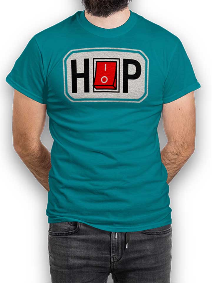 hiphop-switch-t-shirt tuerkis 1