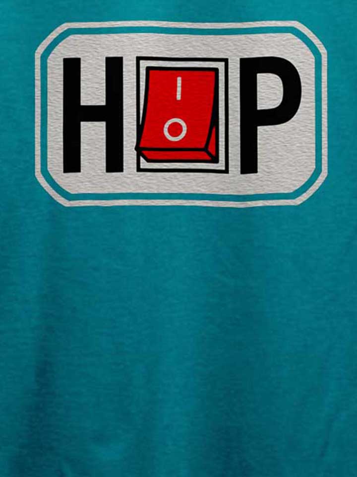 hiphop-switch-t-shirt tuerkis 4