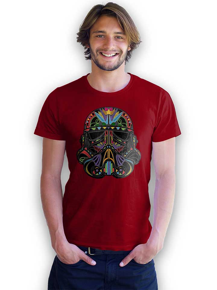 hippie-startrooper-helmet-t-shirt bordeaux 2