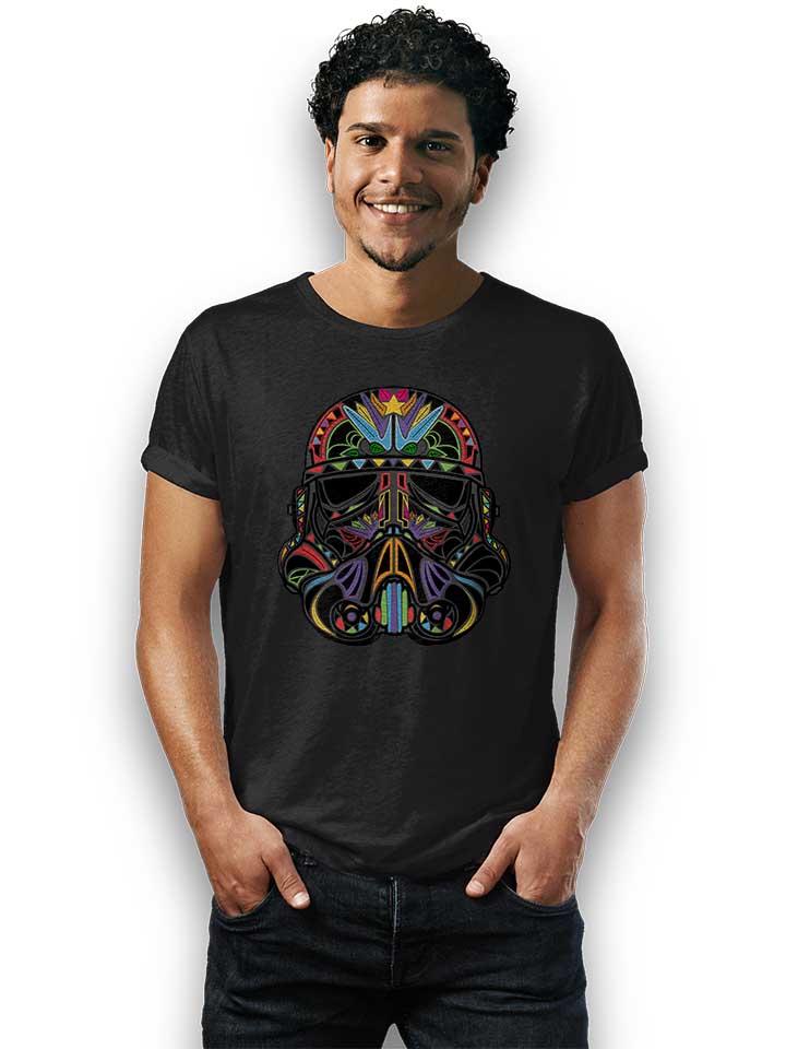 hippie-startrooper-helmet-t-shirt schwarz 2