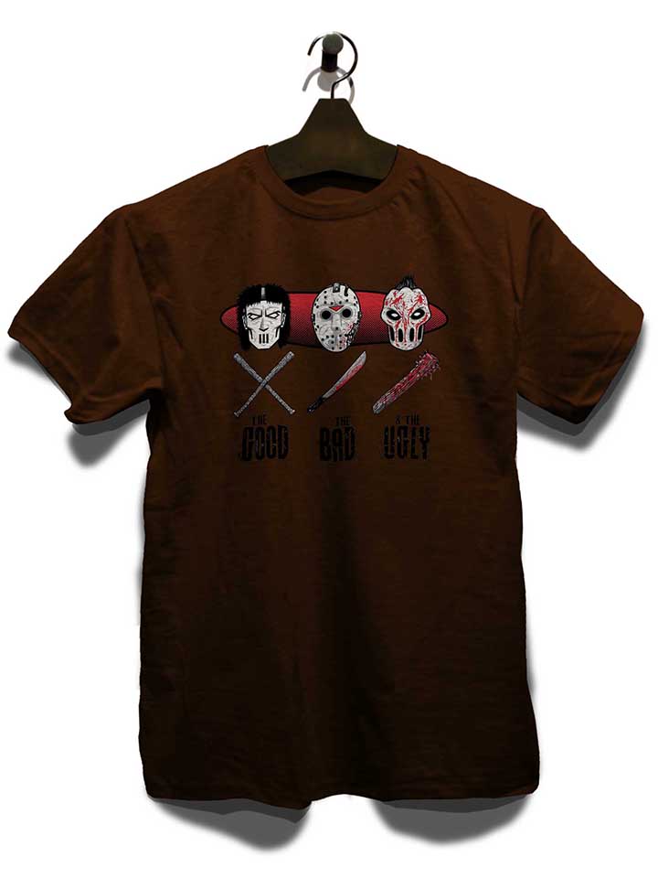 hockey-mask-t-shirt braun 3